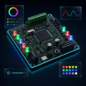 راه اندازی LED RGB با AVR